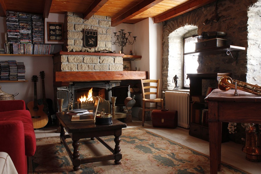 Romantico casolare, Valle d'Aosta Case vacanze con camino