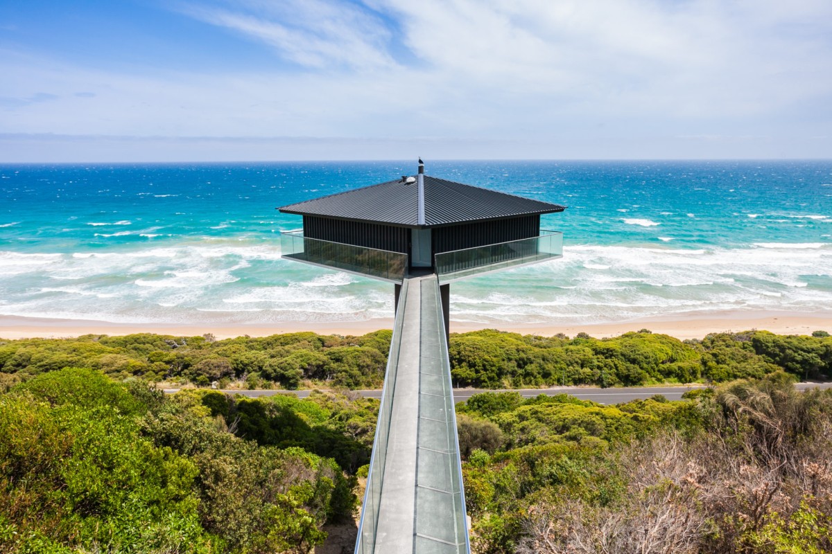 The Pole House (Australia) Case "sulle altezze" o quando vivi a pochi passi dal cielo