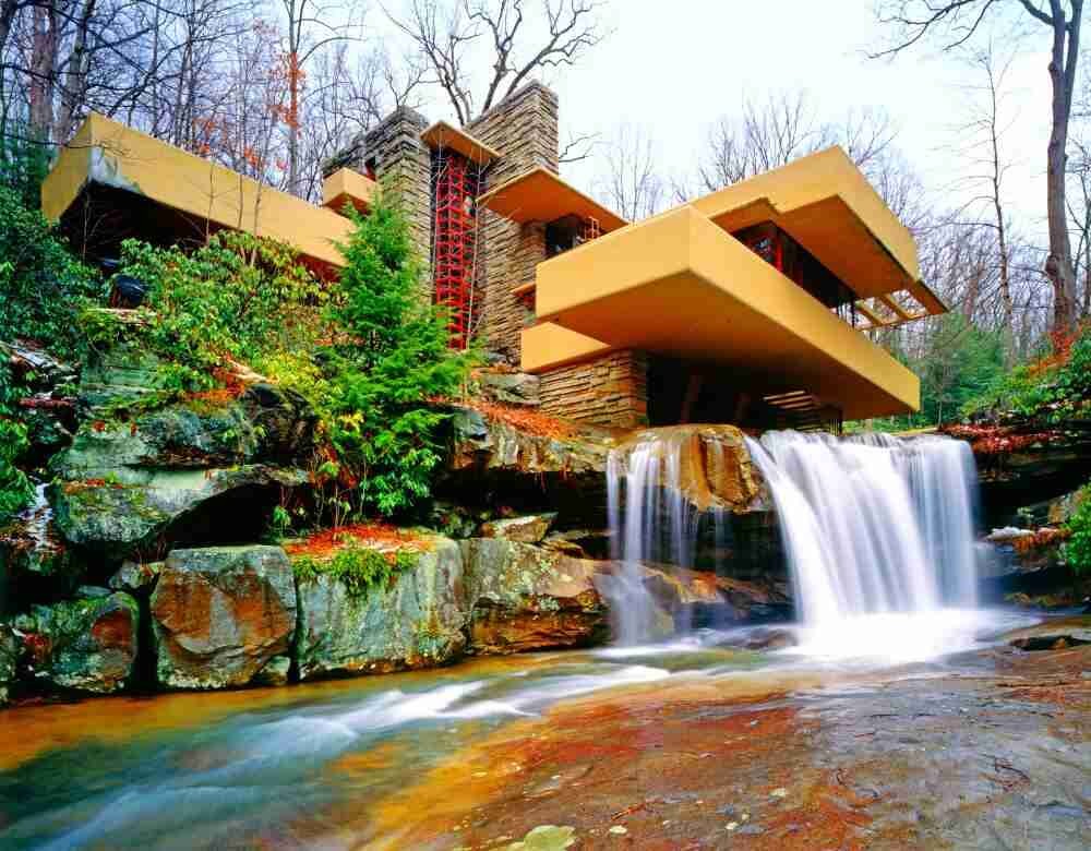 Casa della Cascata, Bear Run, Pensilvania (Frank Lloyd Wright) casa-de-la-cascada_7