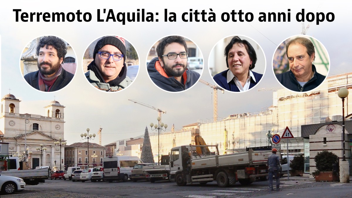 Viaggio a L'Aquila: cosa resta della città otto anni dopo il terremoto