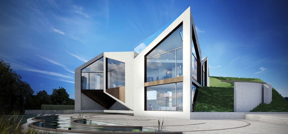 La casa origami si trasforma in base alle stagioni Ecco 9 edifici unici in grado di cambiare colore, brillare nel buio e non solo