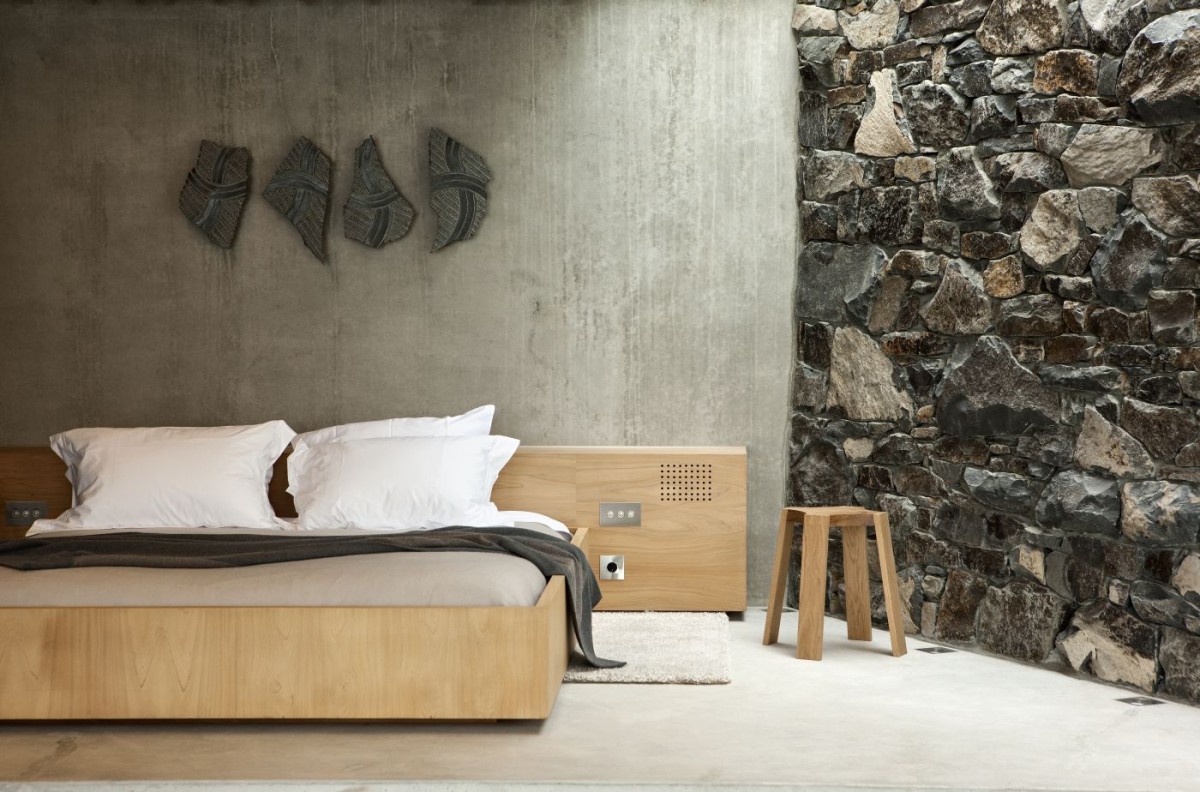 Pietra e legno per le stanze da letto salon_05