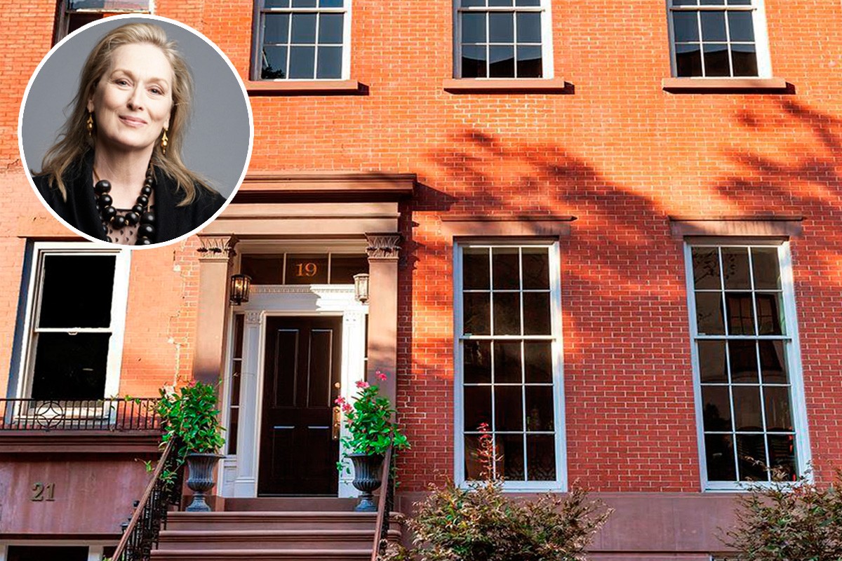 L'antica casa di Meryl Streep a New York di nuovo sul mercato a 28,5 milioni di dollari