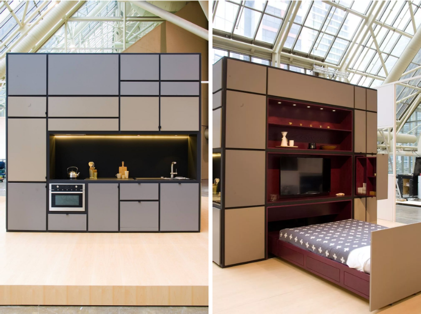 11 geniali mobili modulari...davvero utili se vivi in un piccolo appartamento