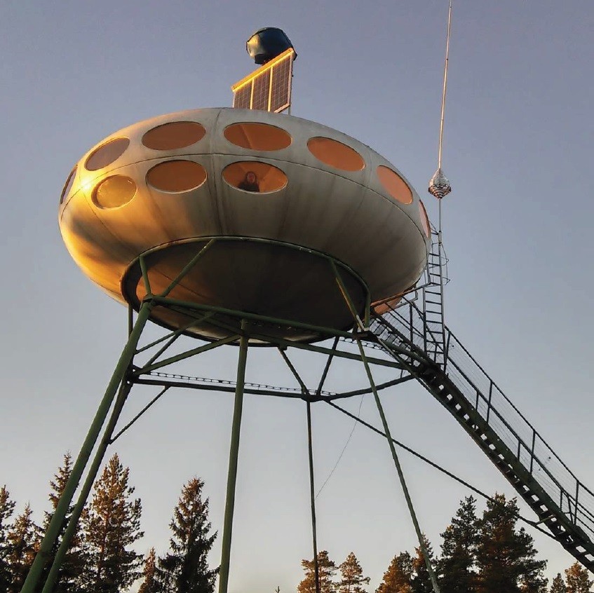 Kaitoomäentie (Finlandia) Il mistero delle case a forma di disco volante