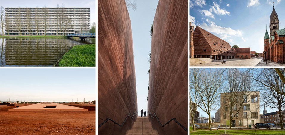 I cinque finalisti ai Premi europei di architettura Mies van der Rohe 2017