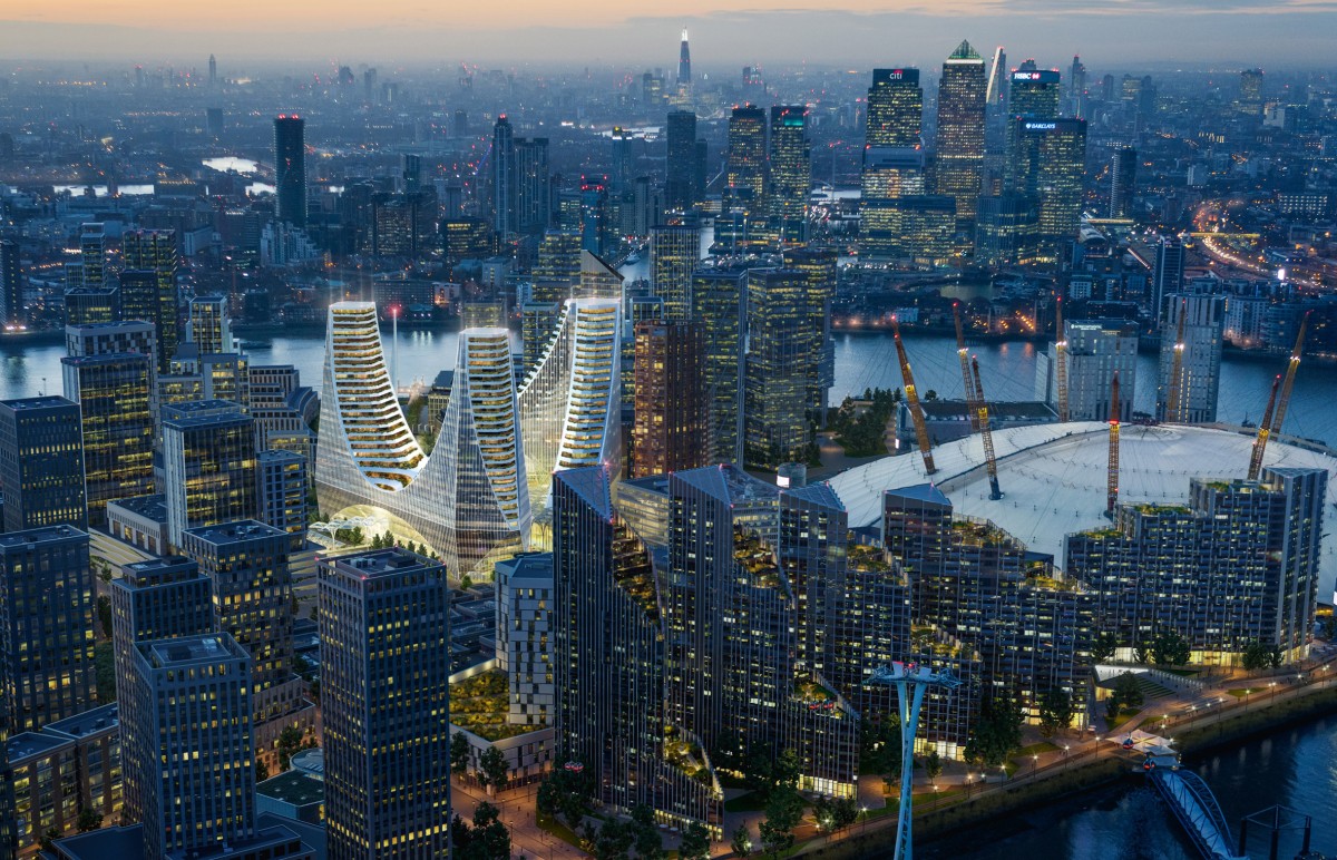 “Peninsula Place”: il megaprogetto di Calatrava a Londra