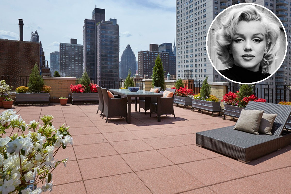 In vendita a Manhattan per 6,2 milioni di euro l’attico in cui ha vissuto Marilyn Monroe