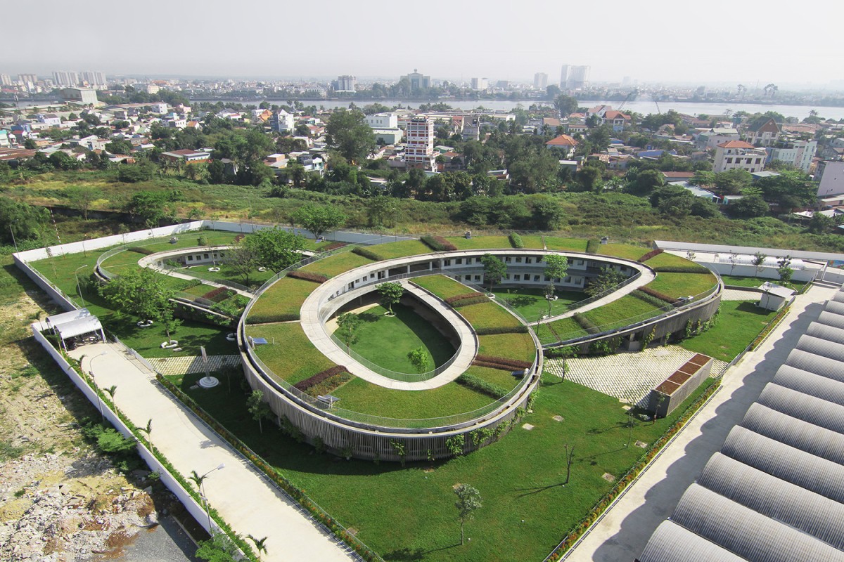 Giardino Infantile Farming / Vo Trong Nghia Architects Come dovrebbero essere le scuole nel XXI secolo (Foto)