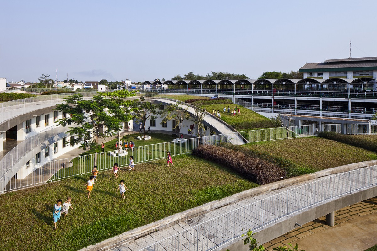 Giardino Infantile Farming a Dong Nai (Vietnam) / Vo Trong Nghia Architects Come dovrebbero essere le scuole nel XXI secolo (Foto)