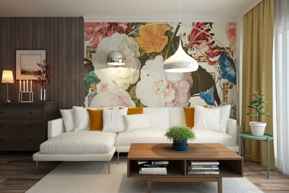 Pittura o carta da parati? La scelta migliore per il tuo soggiorno
