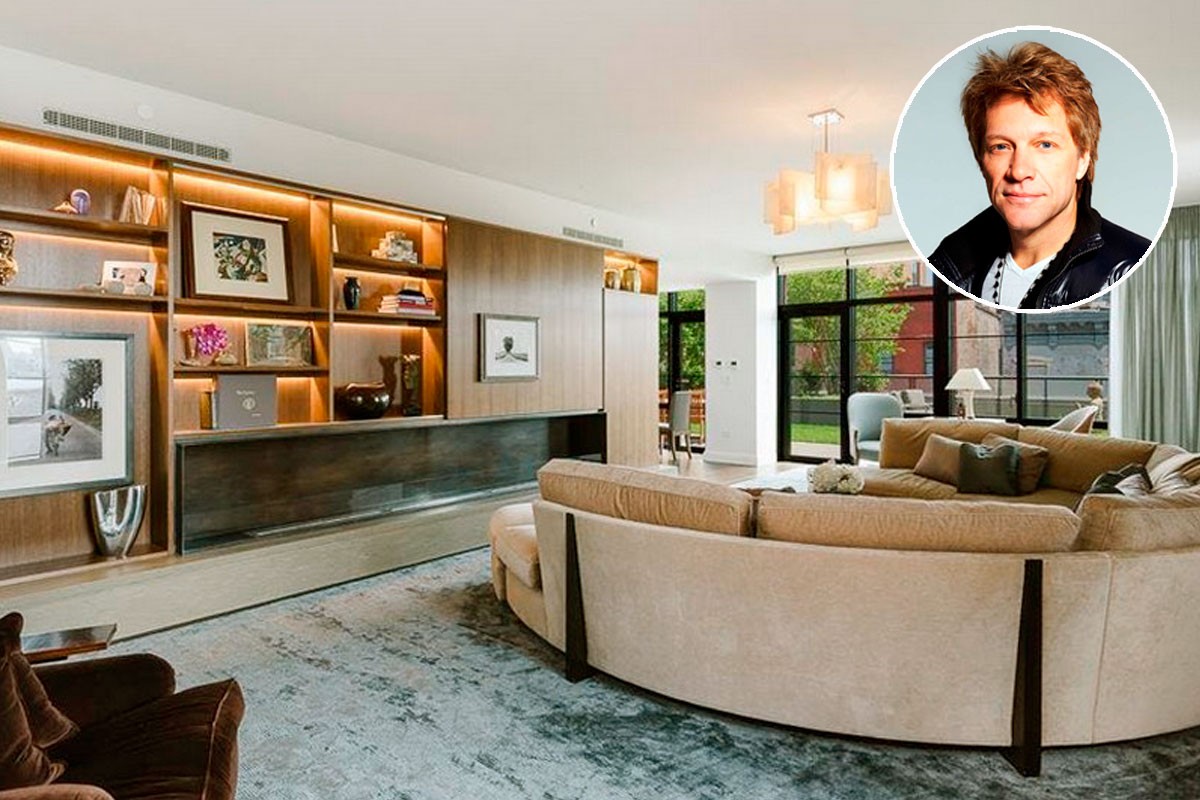 Uno sguardo curioso alla casa newyorkese di Bon Jovi in vendita per 17 milioni di euro