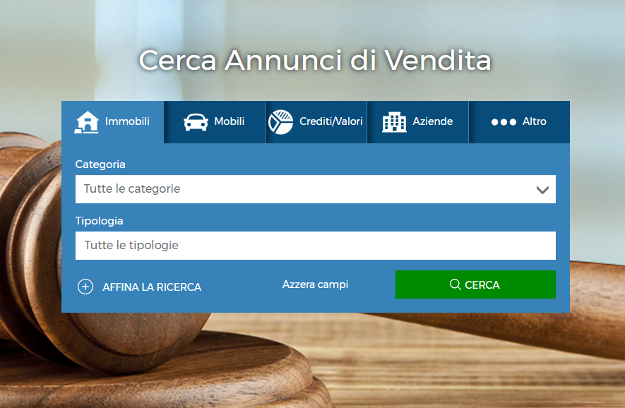 Portale delle vendite pubbliche 2017, attiva la vetrina unica per tutti gli immobili pignorati e messi all'asta