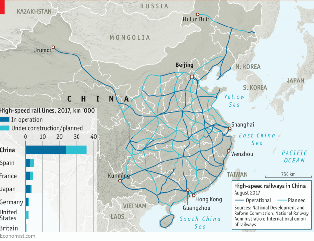 Immagine del giorno: la Cina scommette sull'alta velocità