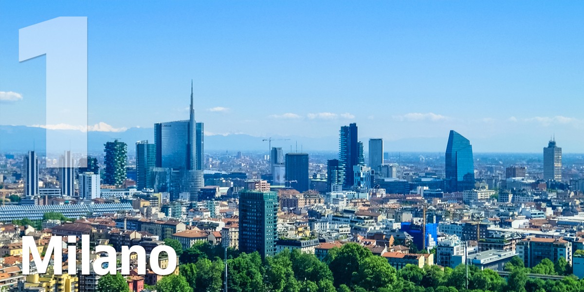 Le città più smart d'italia: la top ten del City Rate 2017