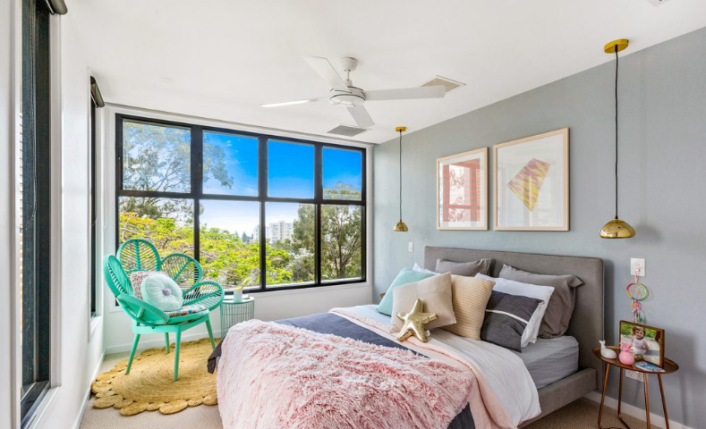 Camera da letto con vista