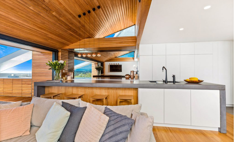 Il piano cucina è spettacolare