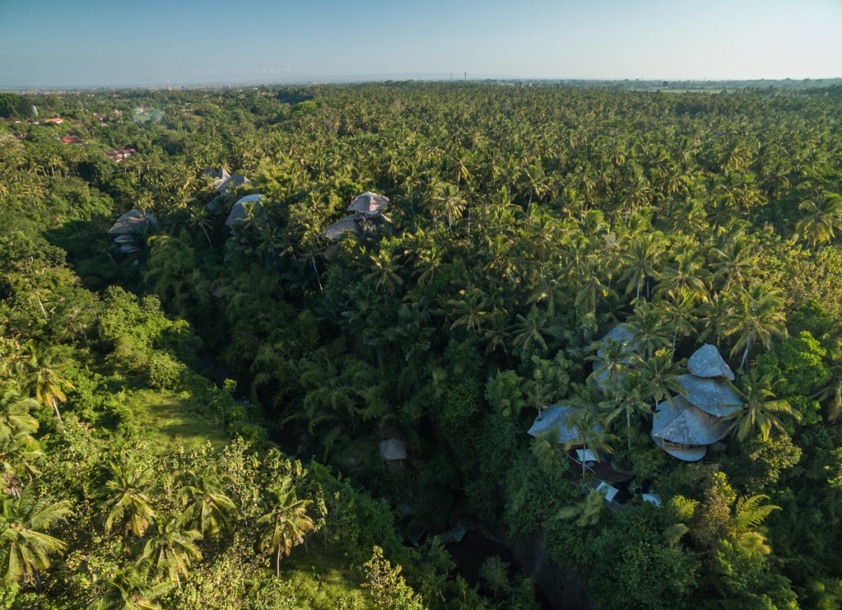 Green Village si trova nella foresta di Ubud, un'isola di Bali