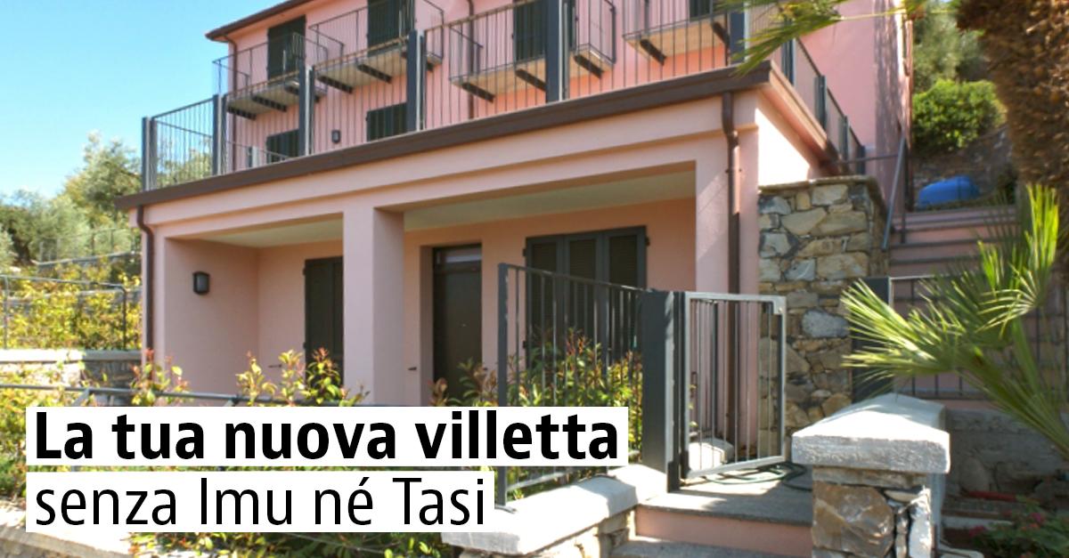 La tua nuova villetta senza Imu né Tasi La tua nuova villetta senza Imu né Tasi