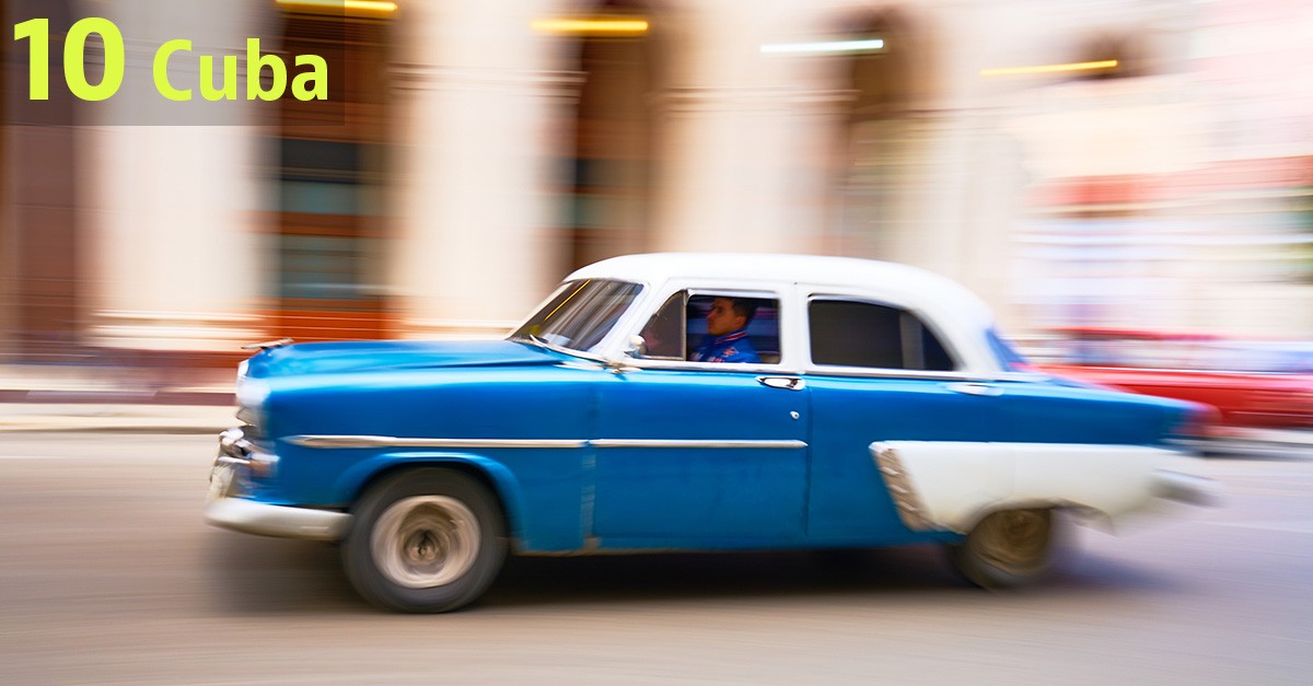 I 10 Paesi da (non) visitare nel 2018