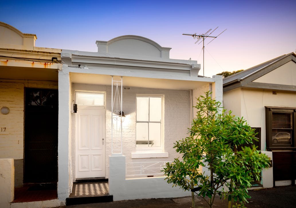 Una classica facciata vittoriana