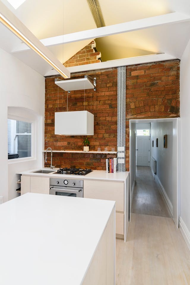 Il mattone le conferisce un tocco hipster