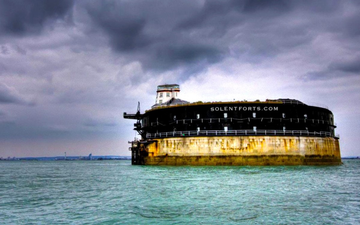 Vista aerea della fortezza