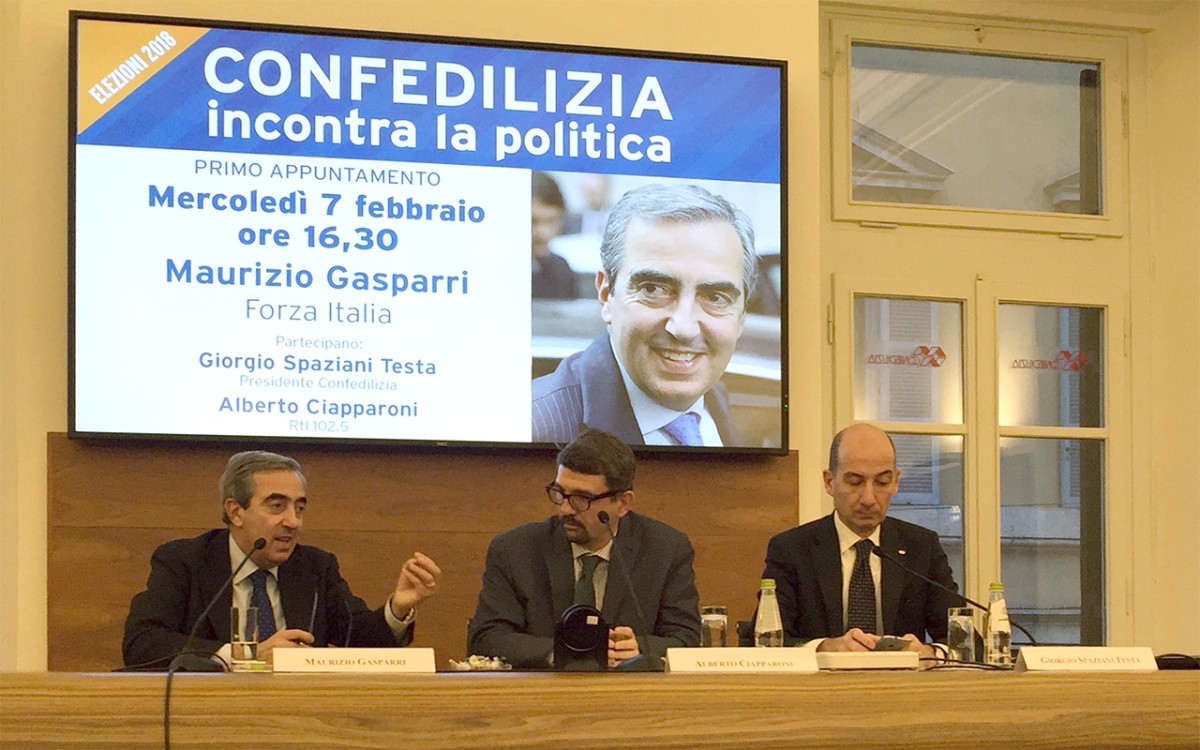 Forza Italia, Gasparri: "Cedolare secca per gli affitti commerciali"