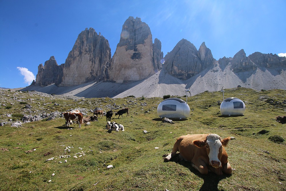 Esterni delle due ecocapsule