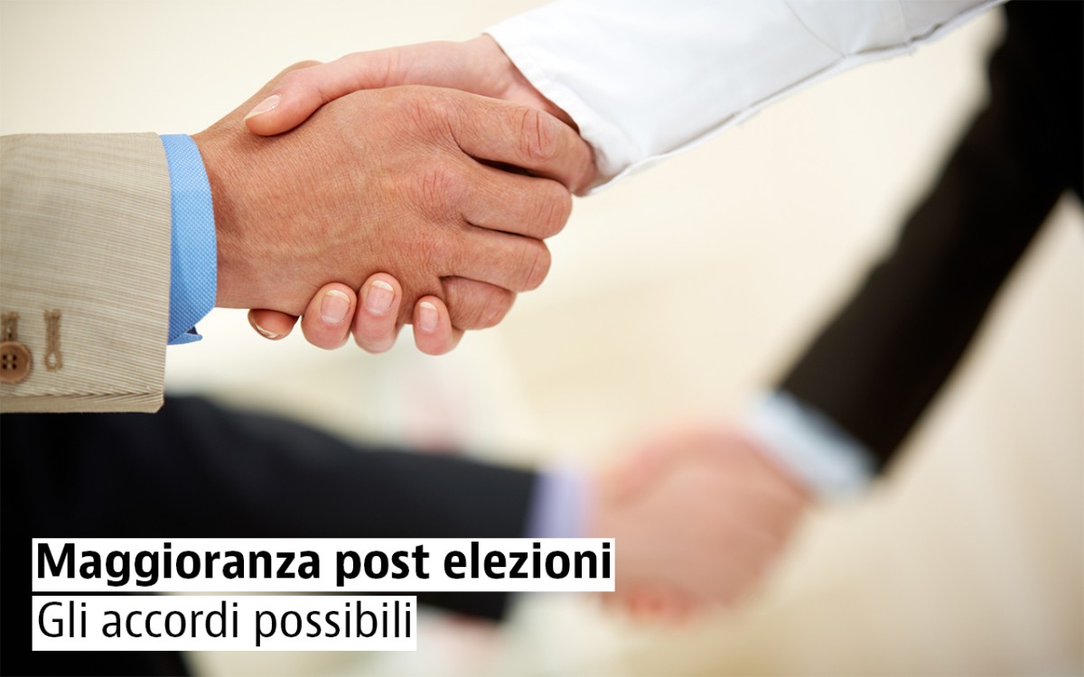 Alleanze post elettorali: i possibili governi