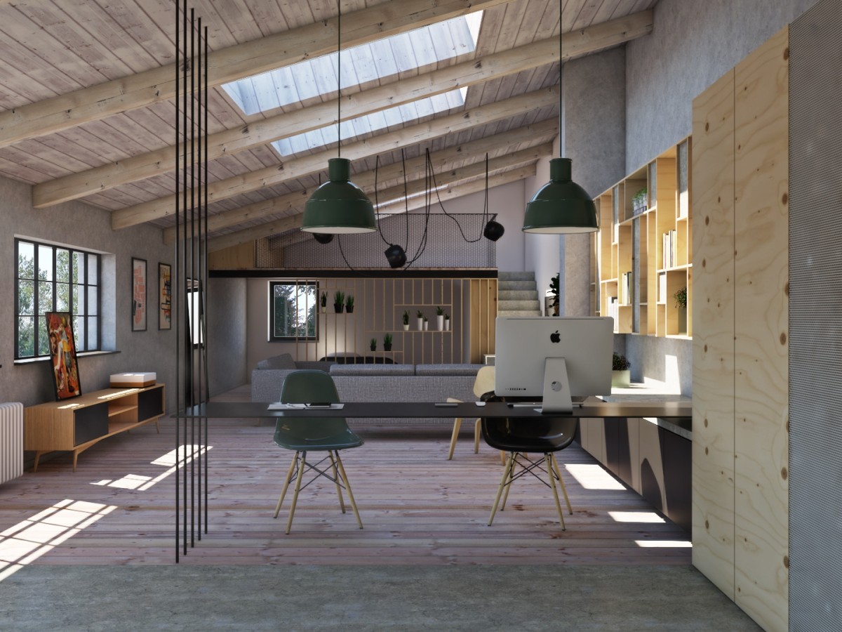 Come ricavare un loft open space da un vecchio edificio in disuso