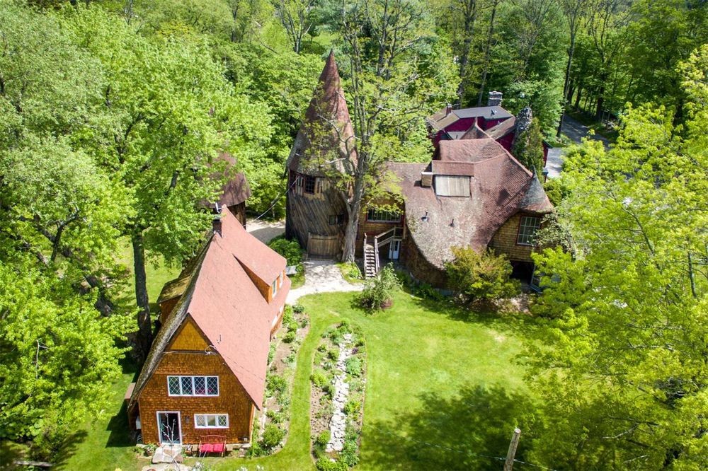 Vista area degli immobili