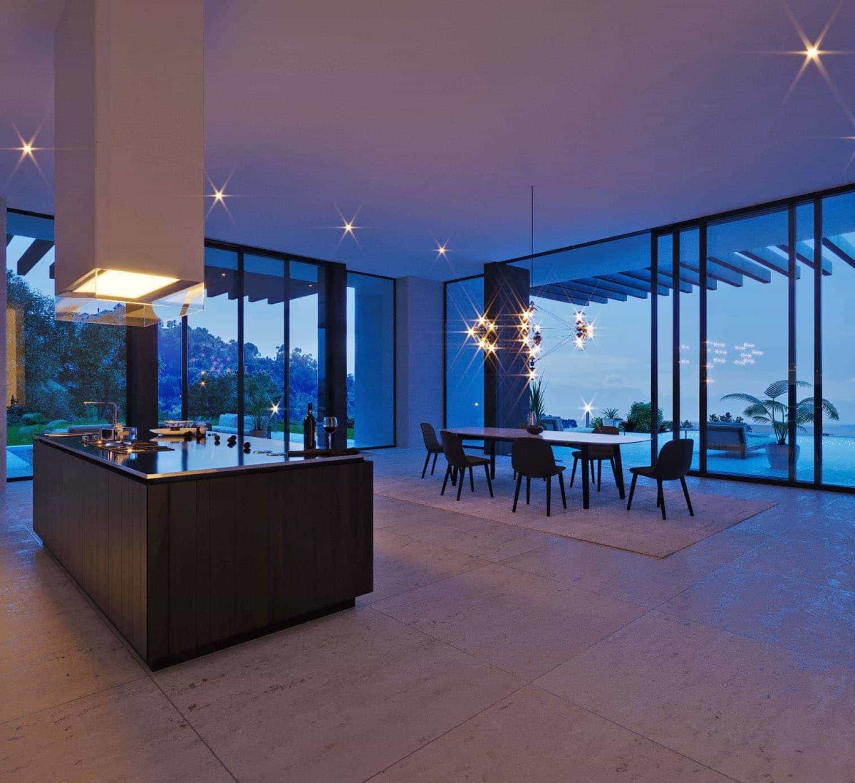 Particolari dell'interno della casa