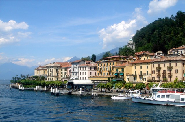 Vistas da costa do Lago Como / Wikimedia commons