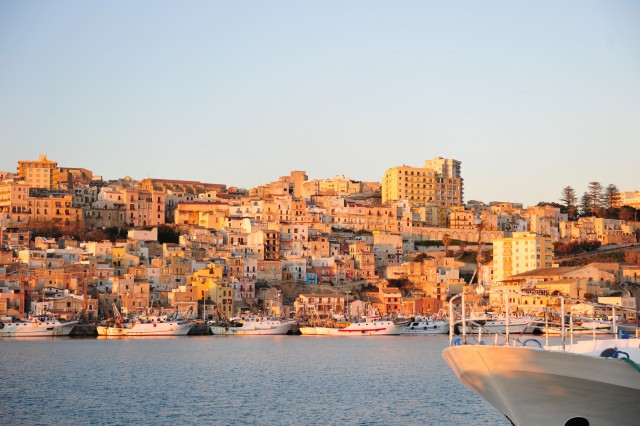 Sciacca sett från havet / Wikimedia Commons