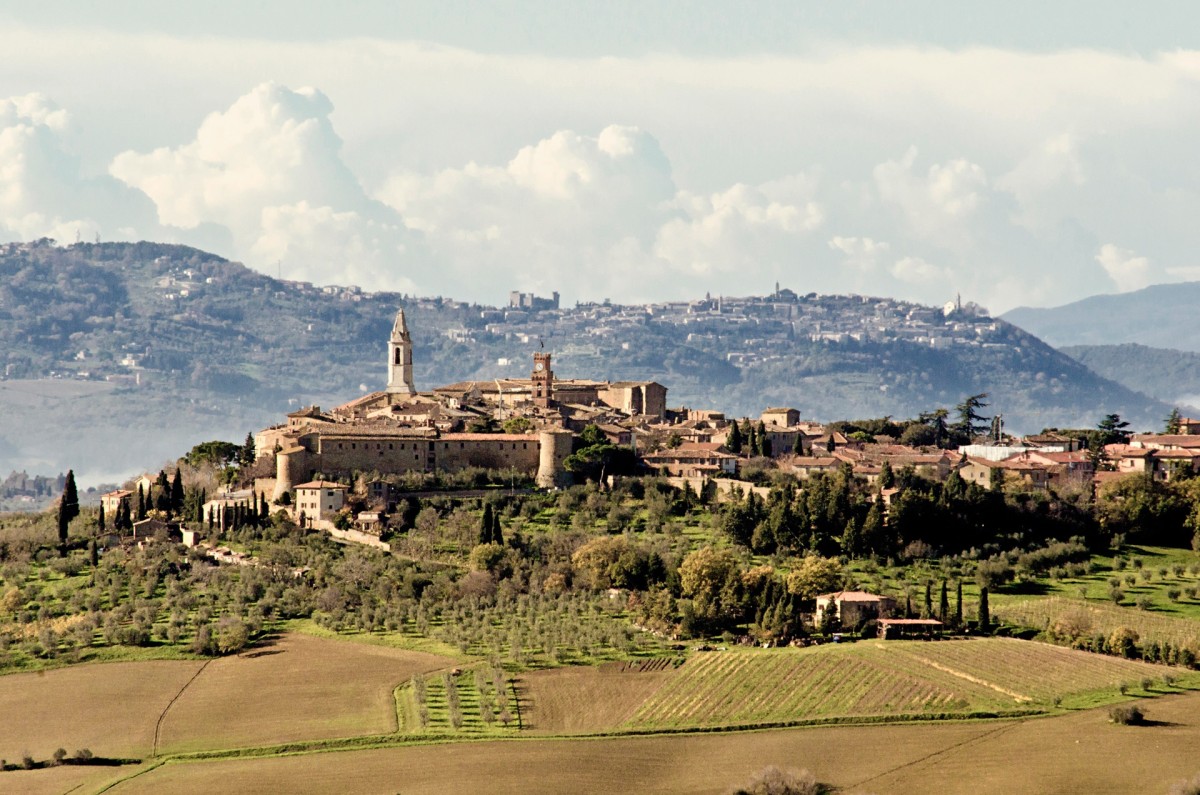 Pienza Тоскана что посмотреть