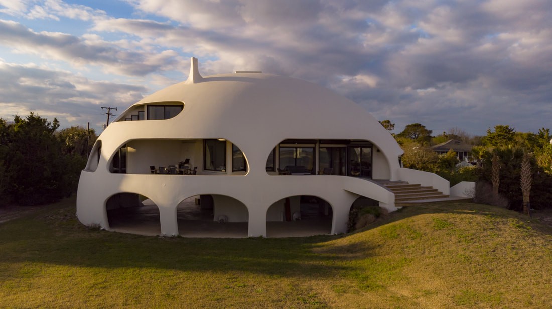 La casa a prova d'uragano che si affaccia sull'Atlantico in Sud Carolina