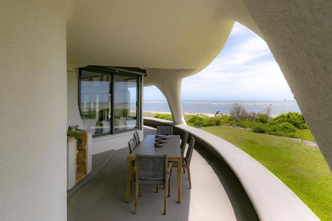 Con vista alla costa dell'isola Sullivan