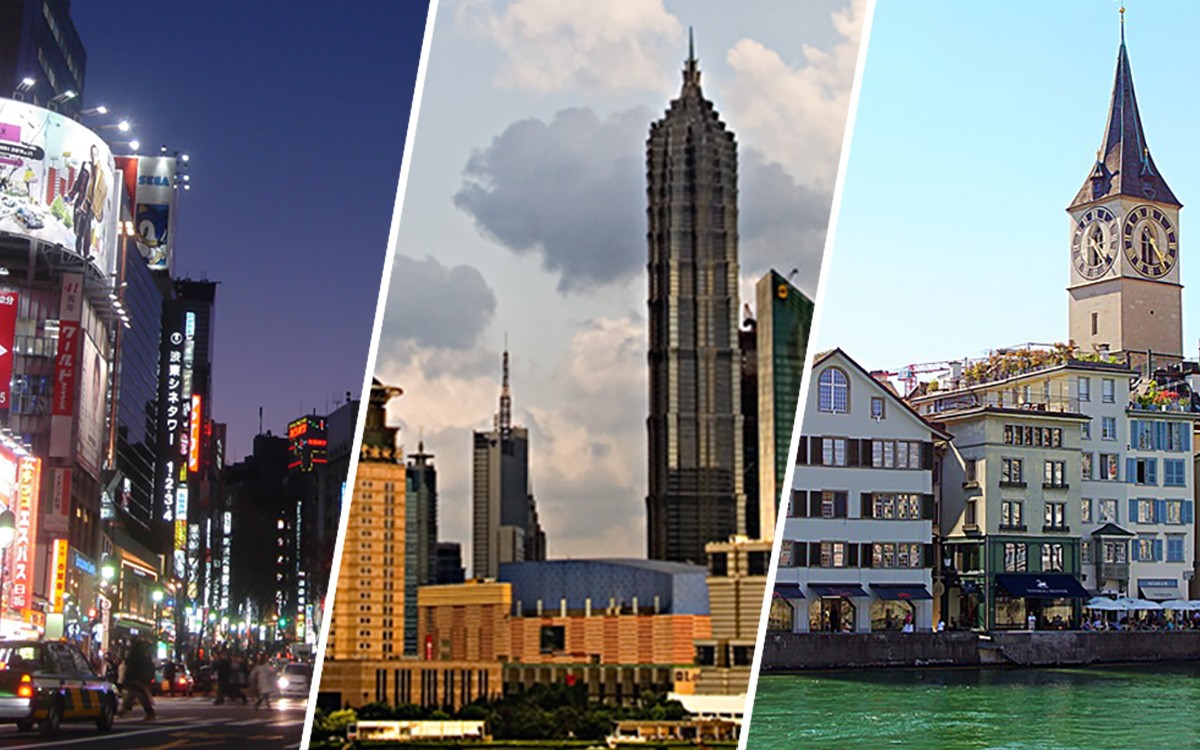 Le 10 città più costose in cui vivere se ci si trova in un Paese diverso dal proprio