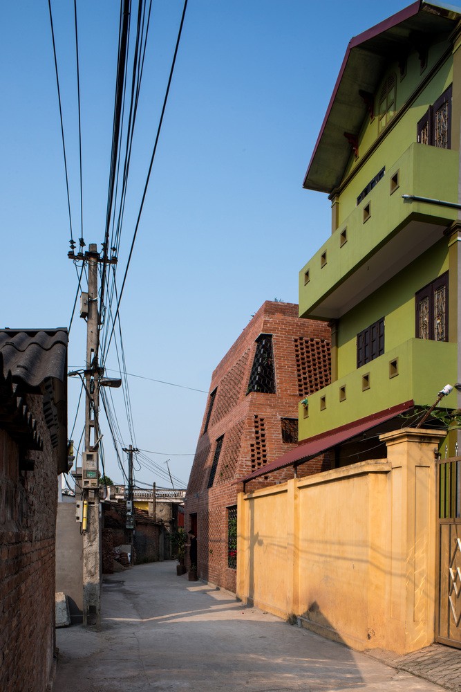 I colori nel resto del quartiere sono abbastanza insoliti