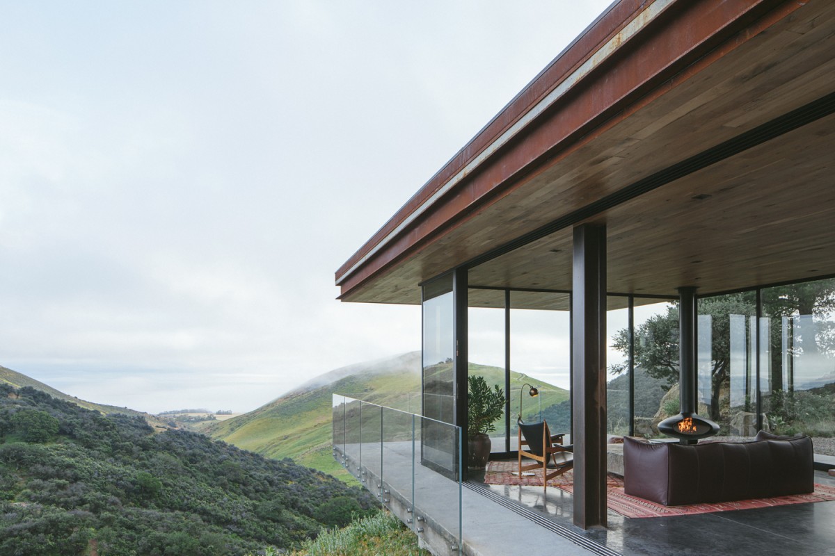 Una casa ecosostenibile al 100% in una riserva naturale in California