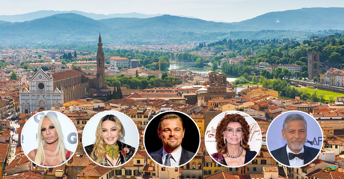 Estas são as celebridades que vivem em Itália