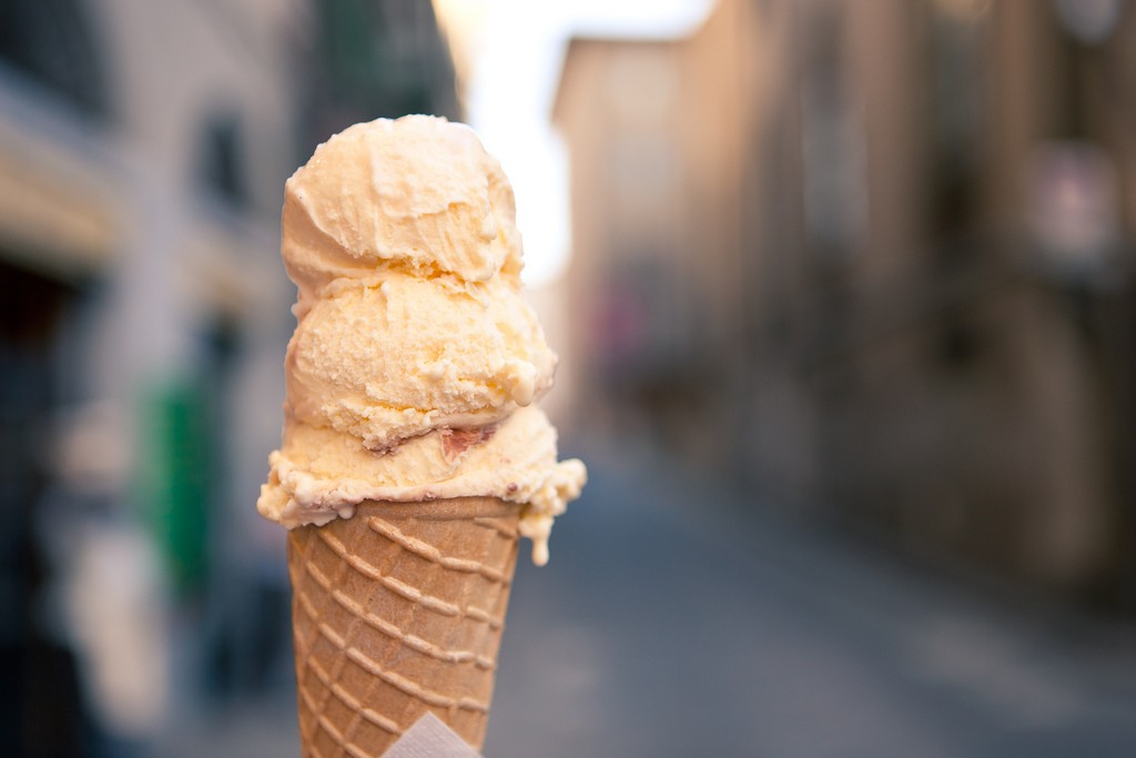 Artisanal Italian ice cream / Flickr