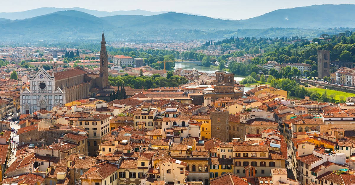 Priveliște asupra dealurilor Toscanei / Gtress