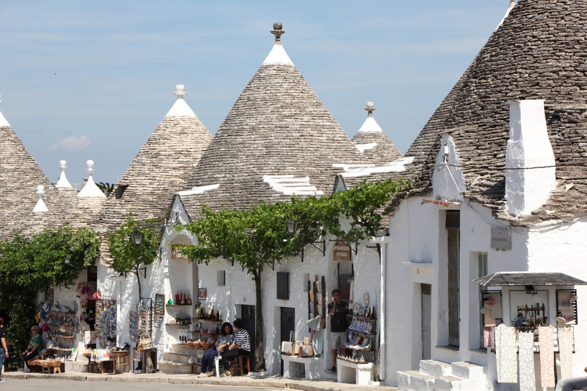 Une promenade dans les rues d'Alberobello 