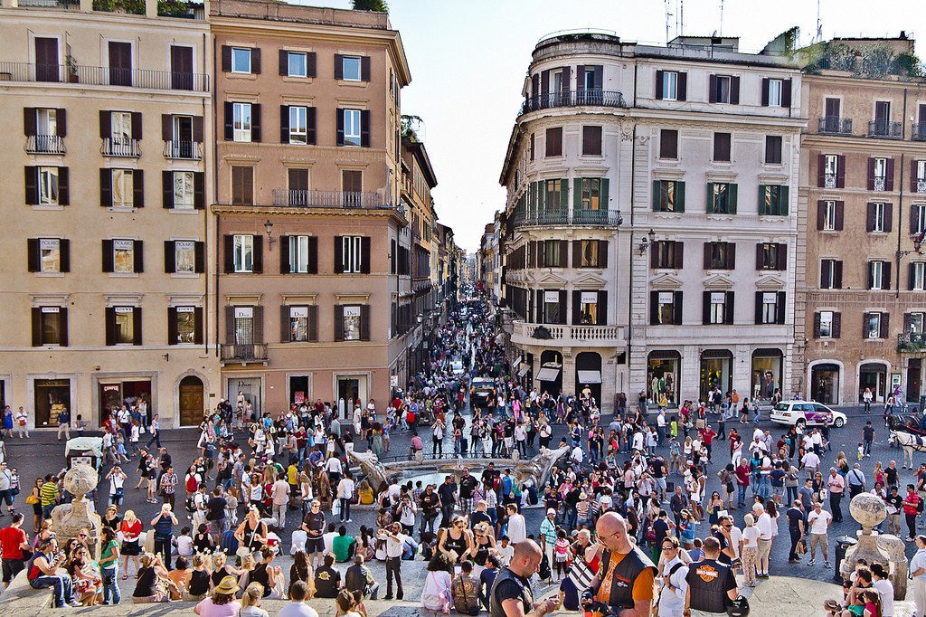 Via Condotti, a rua da moda de Roma Via Condotti, a rua da moda de Roma / Flickr