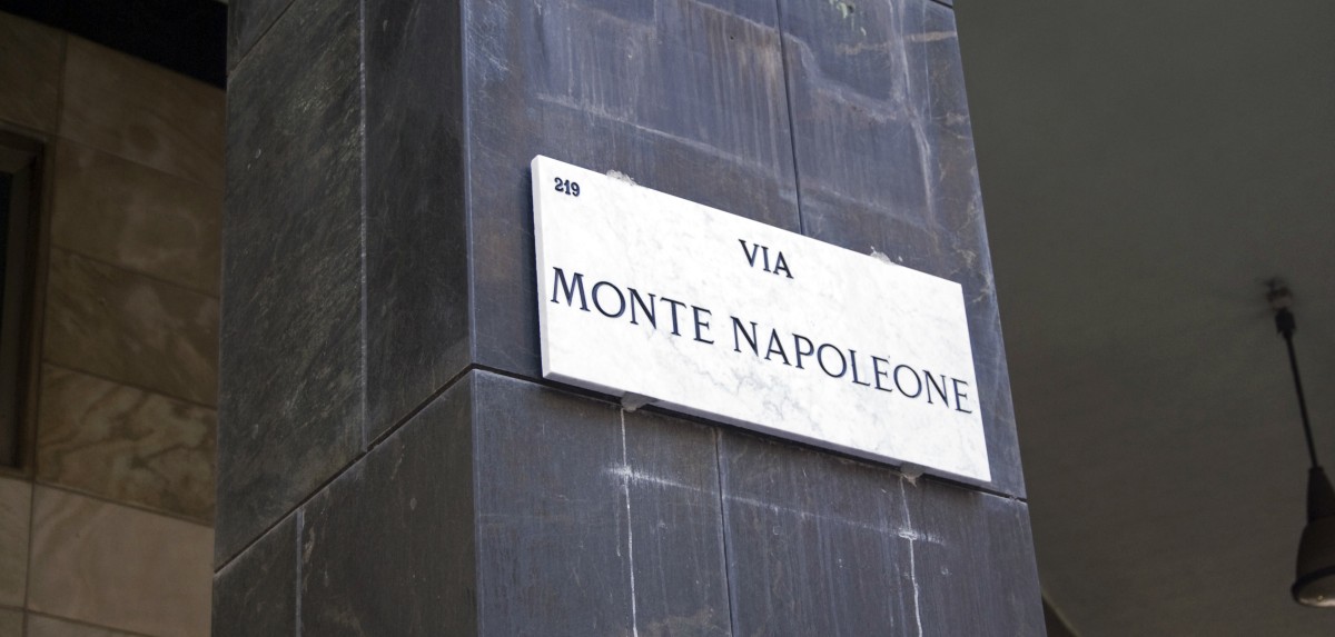 Via Monte Napoleone, o melhor de Milão Via Monte Napoleone, o melhor de Milão / Wikimedia Commons