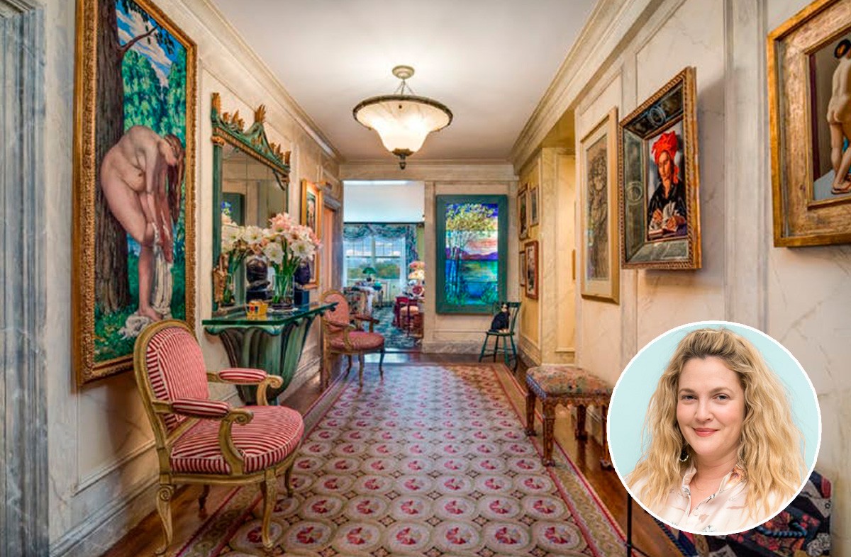 Drew Barrymore vende l'appartamento di Hollywood e cerca casa a New York