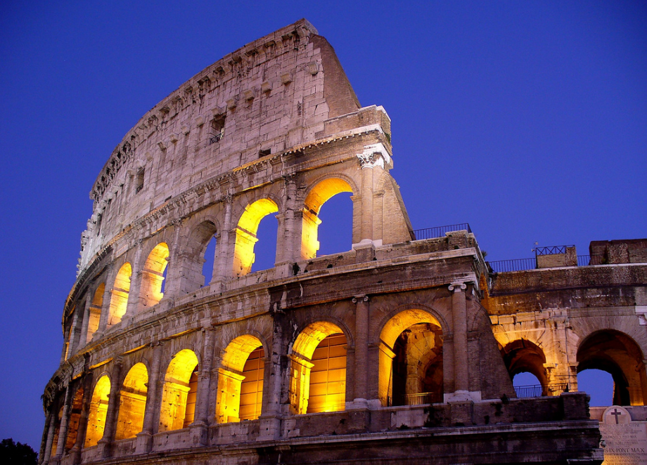 Het imposante Colosseum, Rome / Flickr