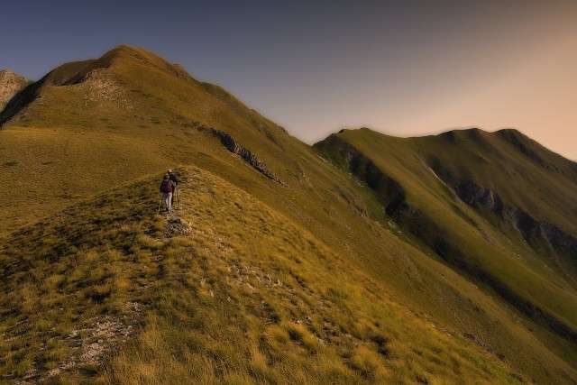 A hike through nature